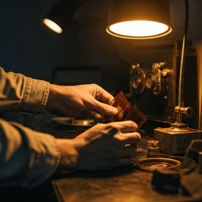 Developed in an analog lab — Benfica, Lisbon - Carlos Vilas Studio